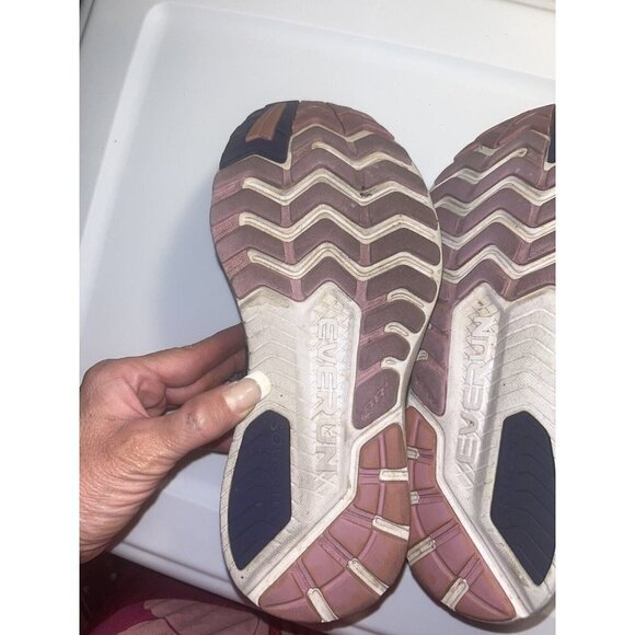 Saucony Womens Ride ISO Blue Purple Everun Running Gym Shoes Size 8.5 - Picture 10 of 15